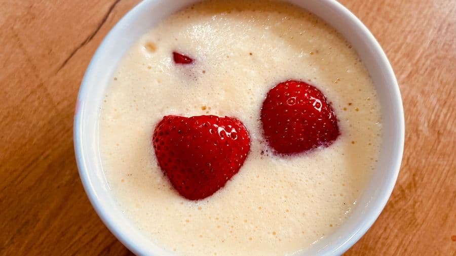 Ich habe Pudding selber gemacht