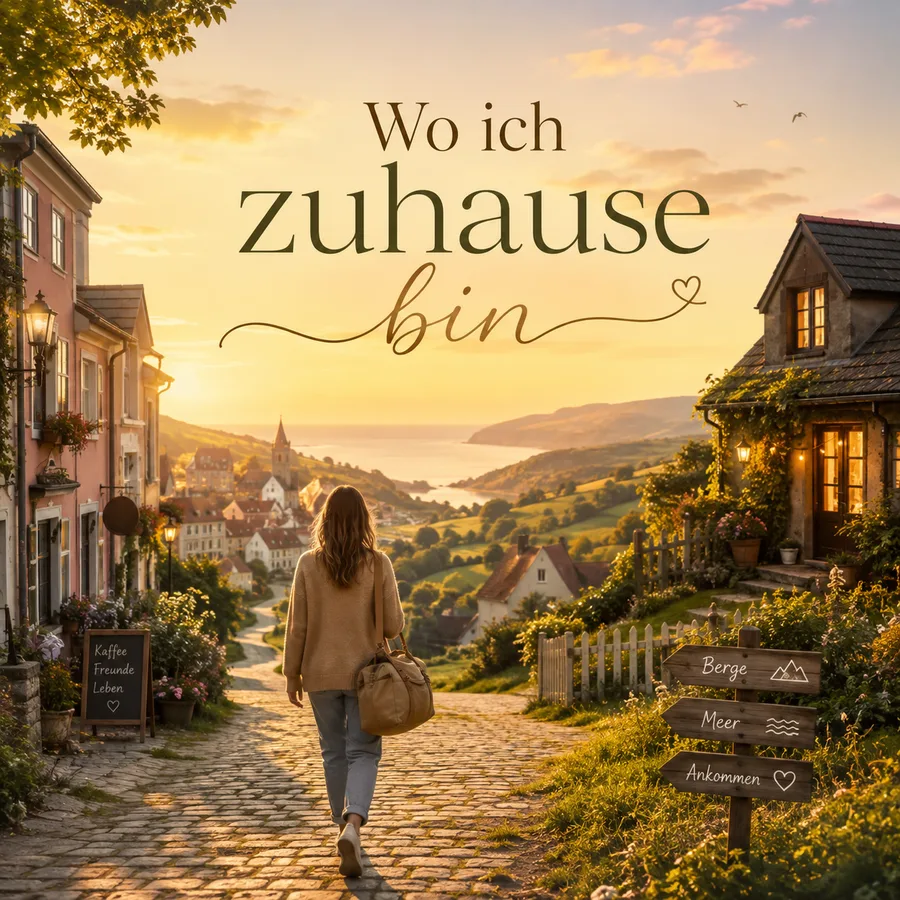 Cover für den Song - Wo ich Zuhause bin