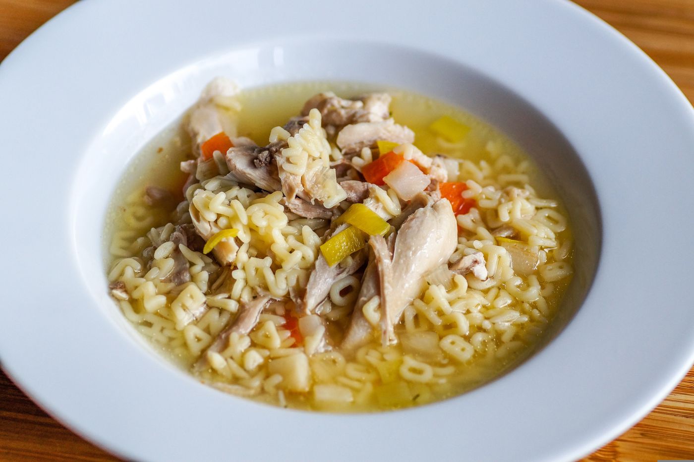 Schnelle Hühnersuppe