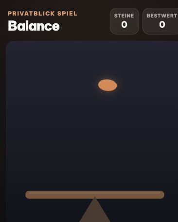Spielfeld von Balance