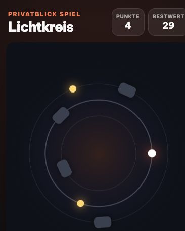 Spielfeld von Lichtkreis